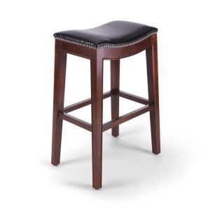 Seriena backless bar stools, backless counter stools, counter height stools, leather stools, bar stools with Neil heads, counter bar stools, bar counter stools, bar and counter stools, modern bar stool, leather counter stool, contemporary bar stool