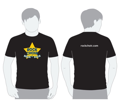 LARGE  - Rock Choir - Unisex Rock & Sign T-Shirt