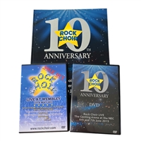 Rock Choir DVD Collection: Rock Choir at Wembley and Rock Choir 10 Year DVD and Commemorative Programme