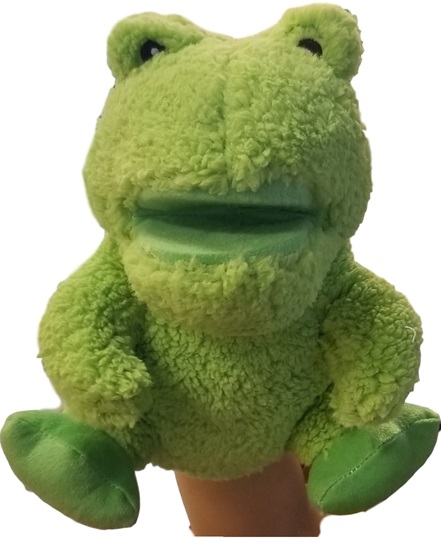 Musical Frog Hand Puppet