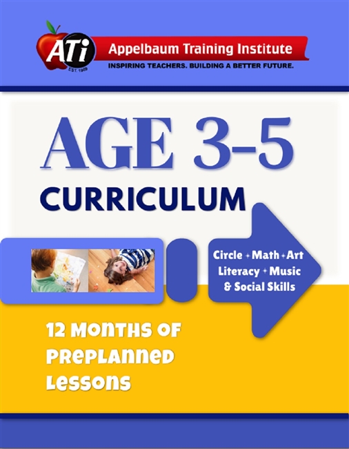 Appelbaum Daily Curriculum Appelbaum Daily Curriculum Spiral Book Ages 3-5 | Early Childhood Development