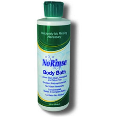 No Rinse Body Wash 8 oz. Bottle