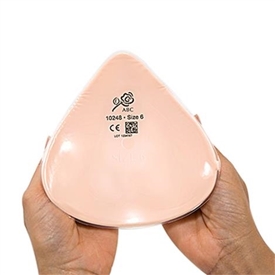 ABC Super Soft Silicone Triangle 2-Layer Breast Form - 10248