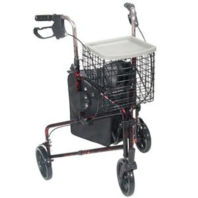 Deluxe 3-Wheel Rollator