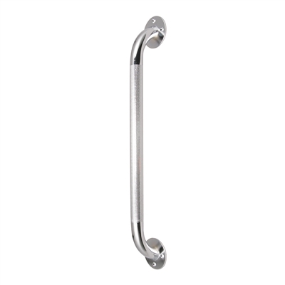 Drive Medical Chrome Knurled Grab Bar