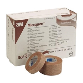 3M Micropore Surgical Tape - Tan