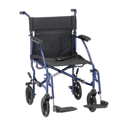 Nova 327/329 Transport Wheelchair Lightweight 19-lb