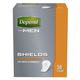 Depends Shields for Men Pads