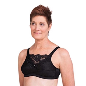 Trulife 4019 Jessica Cami Style Lace Accent Mastectomy Bra