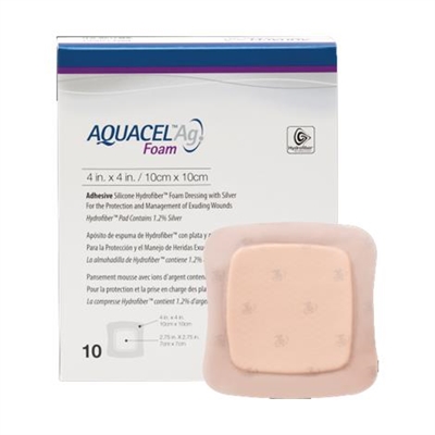 ConvaTec Aquacel Ag Non Adhesive Foam Dressing