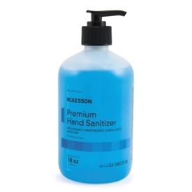 Hand Sanitizer McKesson Premium, Ethyl Alcohol Gel Pump Bottle
