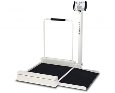 Detecto 6495 Digital Stationary Wheelchair Scale