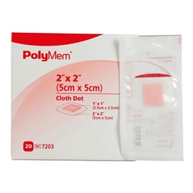 PolyMem QuadraFoam Island Hydrogel Dot Dressing