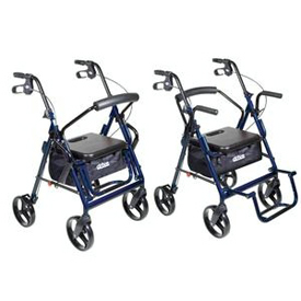 Duet Transport Chair and Rollator