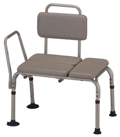 Nova Medical Padded Transfer Bench with Back