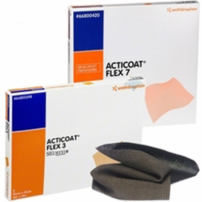 Smith & Nephew Acticoat Flex 7 Antimicrobial Barrier Dressing with Silcryst Nanocrystals