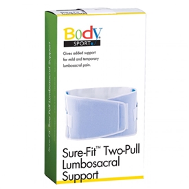 BodySport Sure-Fit Two Pull Lumbosacral Support