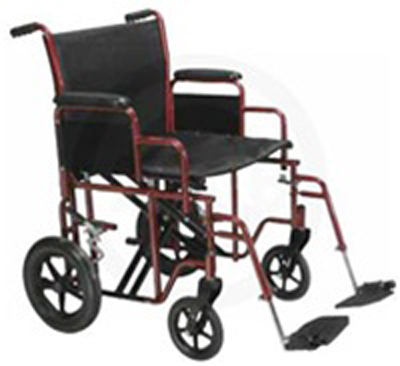 Drive Medical Bariatric Steel Transport Chair