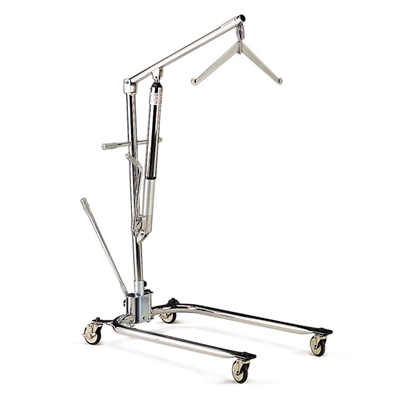 Hoyer Legacy Chrome-Plated Hydraulic Manual Lift