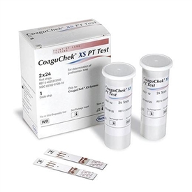 Coaguchek Xs Pt Test Strips, Box of 48