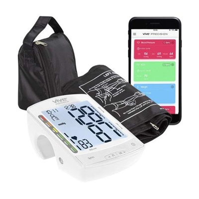 Vive Blood Pressure Monitor Compatible with Smart Devices