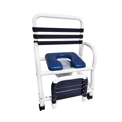 Mor-Medical Deluxe New Era Infection Control 22 Inches Shower Commode Chair