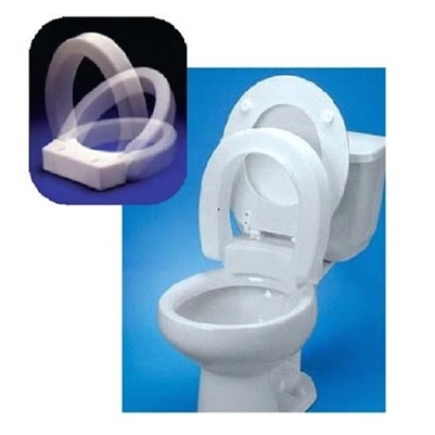 Hinged Elevated Toilet Seat