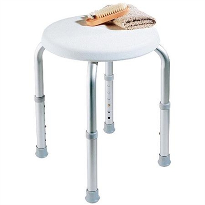 Carex Adjustable Round Shower Stool