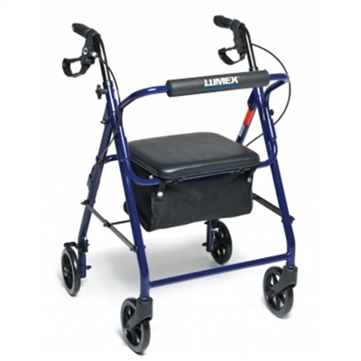 Lumex Walkabout Basic Four-Wheel Rollator