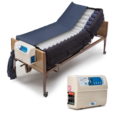 Invacare microAIR MA900 Lateral Rotation True Low Air Loss Mattress with Pump