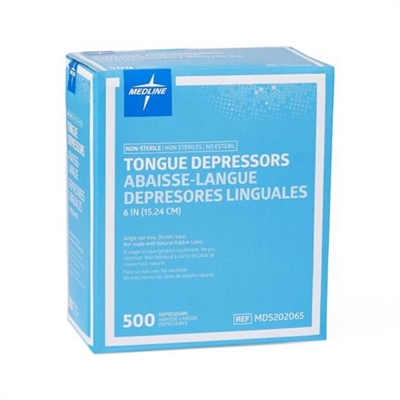Medline Non-Sterile Tongue Depressors