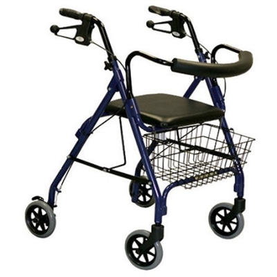 Medline Folding Rollator Walker