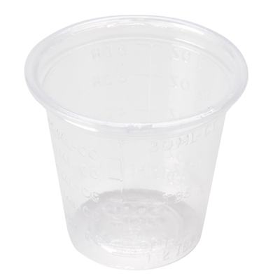Medline Graduated Plastic Disposable Medicine Cups