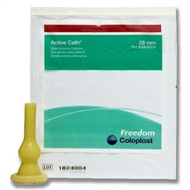 Coloplast Active Cath - Latex Male External Condom Catheter