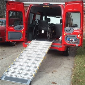 Roll-A-Ramp Manual Bi-Fold Ramp System