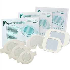 Tegaderm Absorbent Clear Acrylic Dressing by 3M