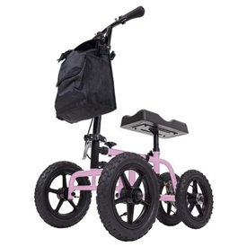 MOBB Healthcare Folding Knee Walker with Front & Rear Brakes