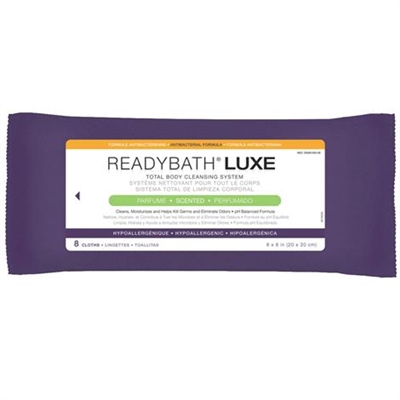 Medline ReadyBath LUXE Total Body Cleansing Heavyweight Washcloths