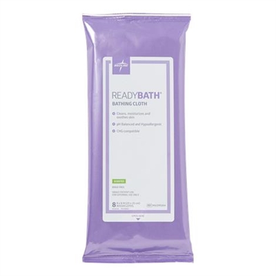 Medline ReadyBath Total Body Cleansing Standard Weight Washcloths