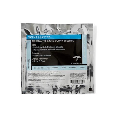 Medline Skintegrity Impregnated Hydrogel Gauze