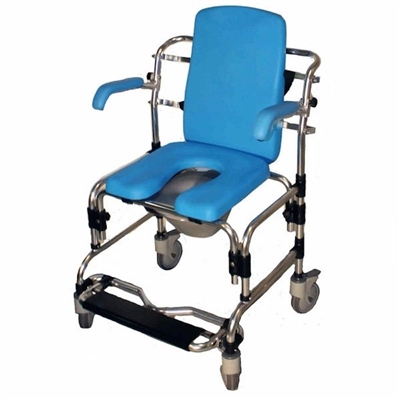Provider Caspian Mobile Shower Commode Chair