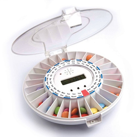 Med-E-Lert Automatic Pill Dispenser with Alarm