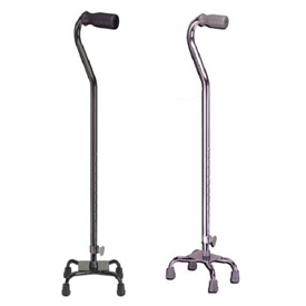 Drive Medical Height Adjustable Small Base Quad Canes