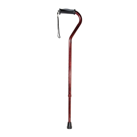 Drive Adjustable Offset Cane with Gel Grip