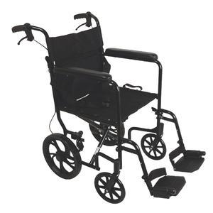 ProBasics 12" Rear Wheel Transport Chair, 19 lbs