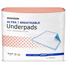 McKesson Ultra Disposable Underpads - Heavy Absorbency