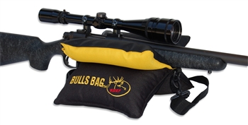 RMEF #916012-Field Black-Gold/Tuff-Tec 10" BULLS BAG Shooting Rest (Filled)