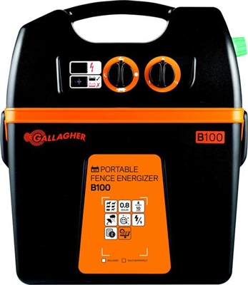 Portable Battery Fence Energizer B100