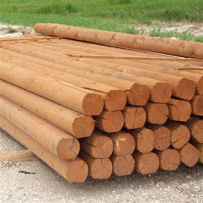 Landscape Timber 8 Treated Cedartone