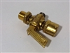 Float Brass Bleeder Valve screw w/spring No elbow